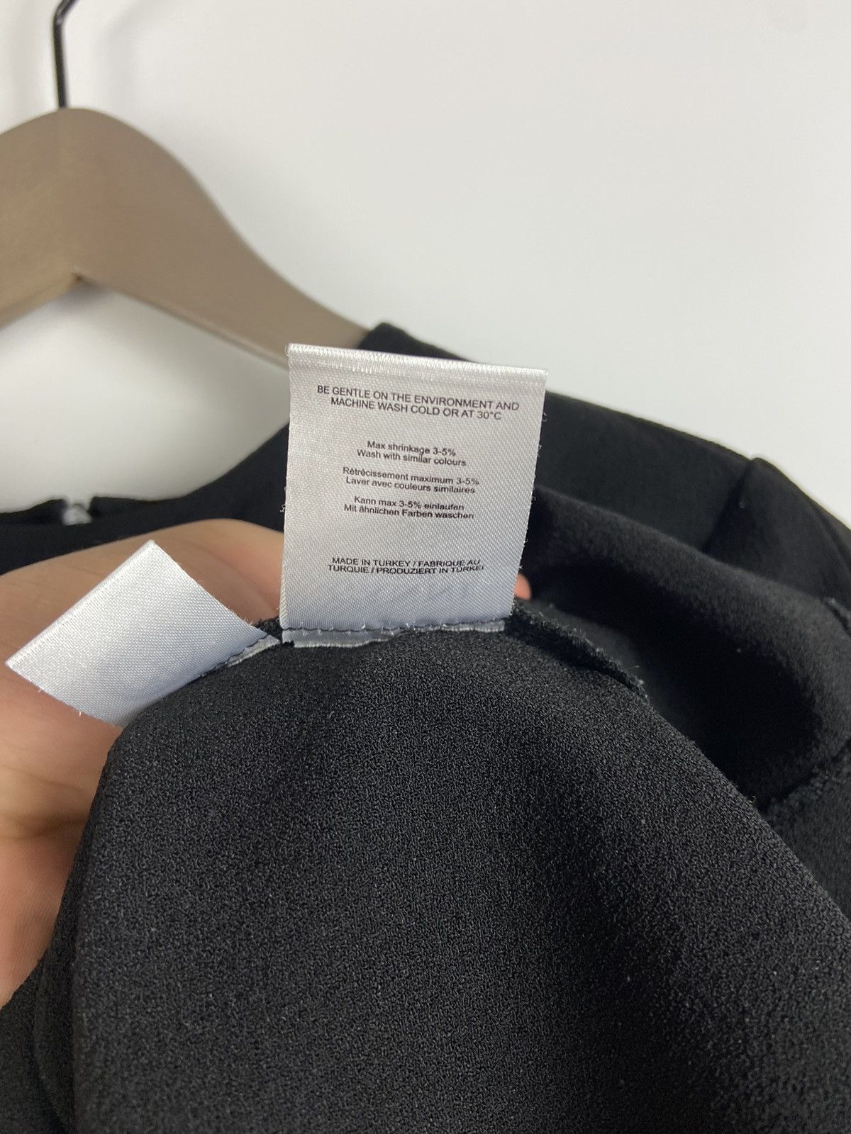 Designer × Ganni GANNI Clark Top Blouse Womens Black Size XXS / US 00 / IT 34 - 9 Thumbnail