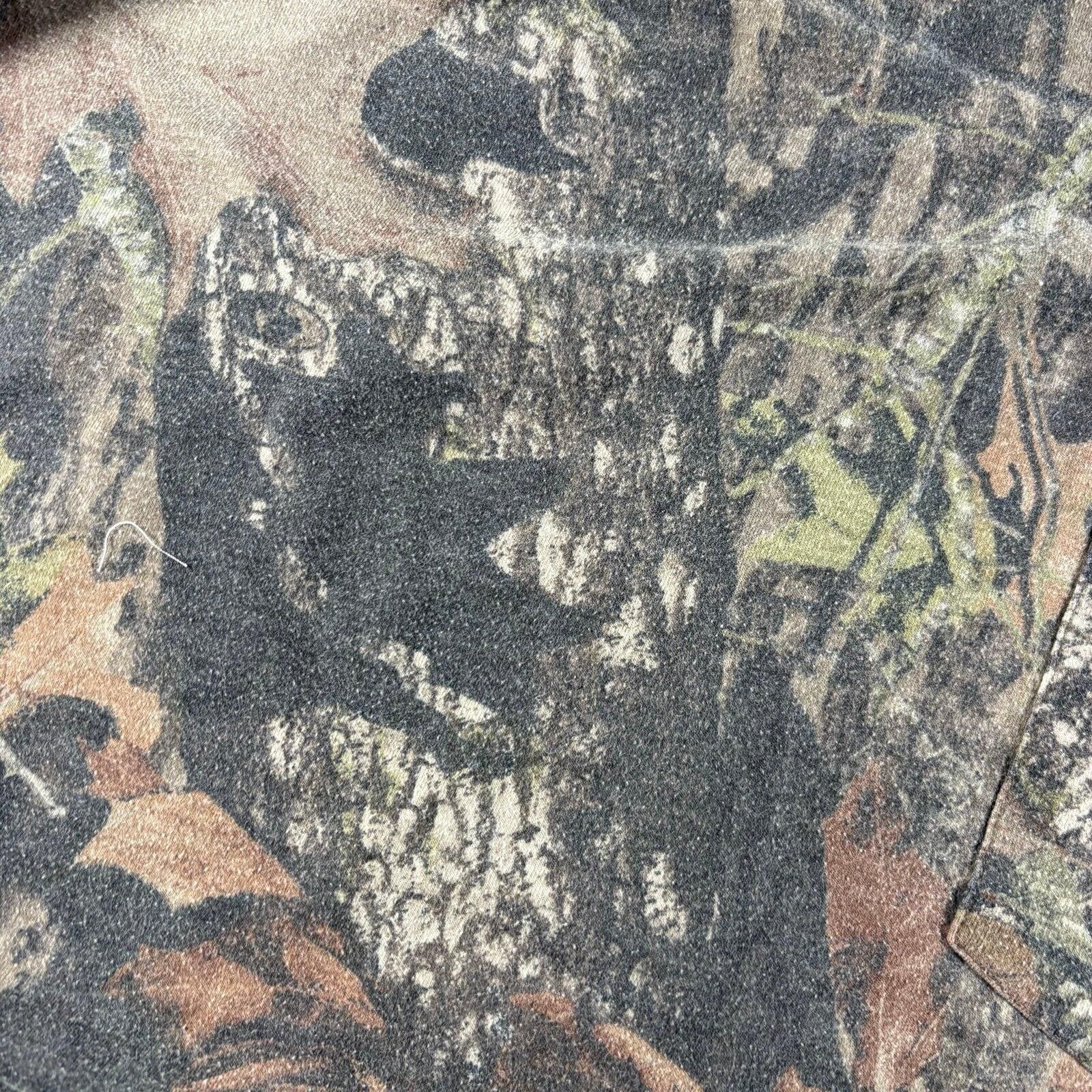 Jerzees Vintage 90s Realtree camo ringer longsleeve tee Size US XL / EU 56 / 4 - 4 Thumbnail