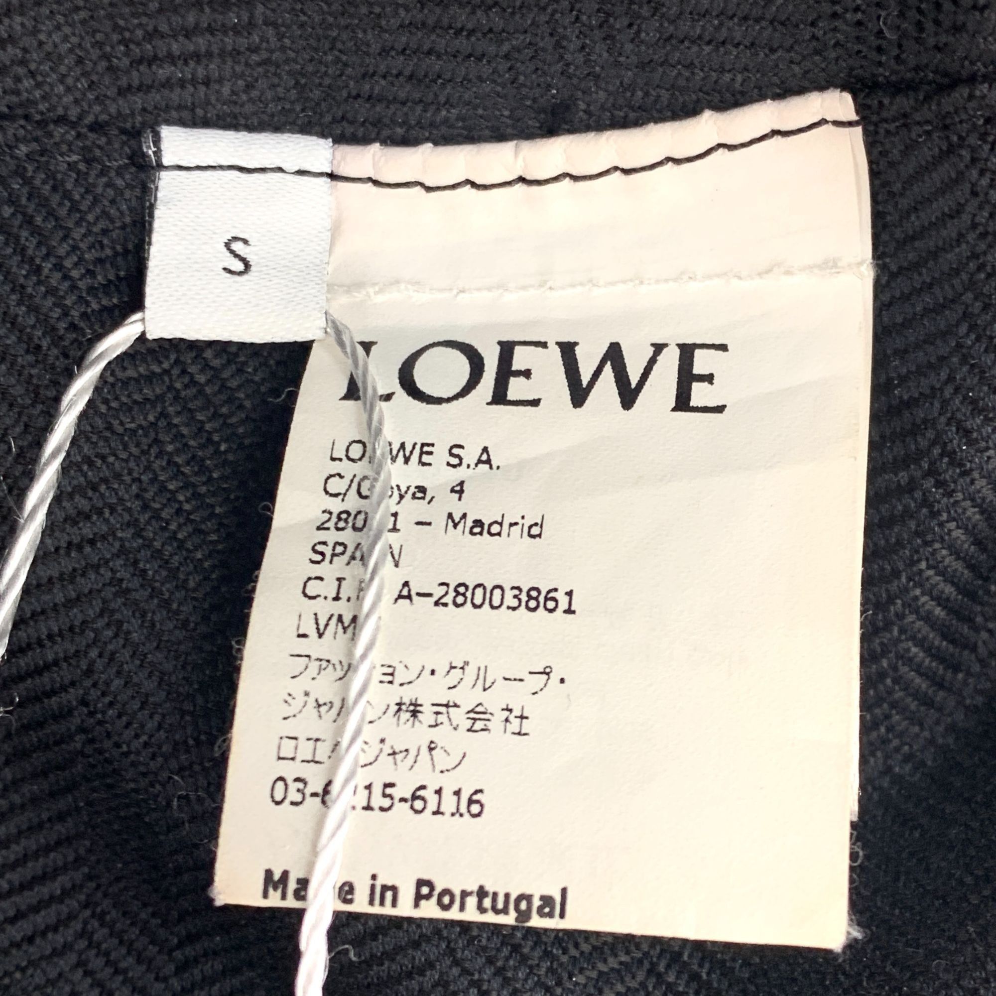 Loewe Loewe Black Leather & Cotton Fishermans Hat With Logo Patch Size ONE SIZE - 3 Thumbnail