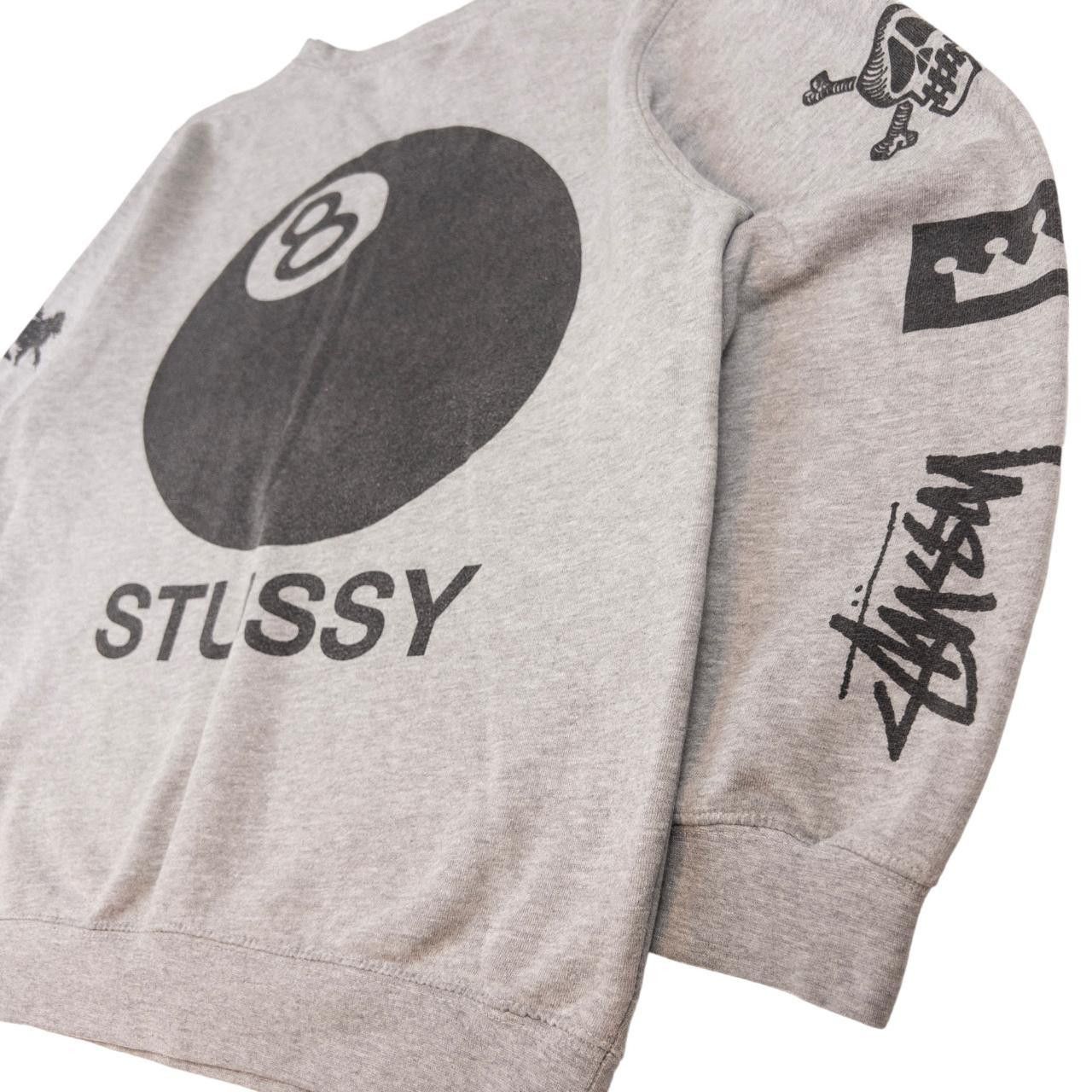 Stussy Vintage Stussy Multi Logo Sweatshirt Size M Size US M / EU 48-50 / 2 - 6 Thumbnail