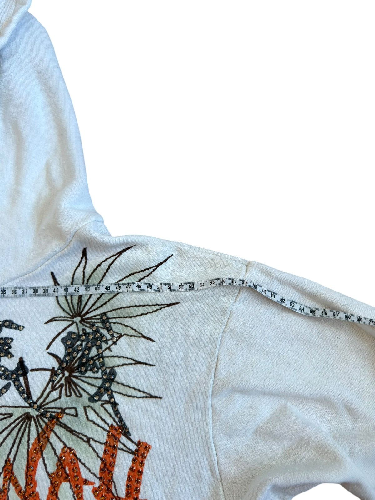 The Great China Wall *RARE* 90s VINTAGE THE GREAT CHINA WALL WEED HOODIE GREENS Size US L / EU 52-54 / 3 - 24 Thumbnail
