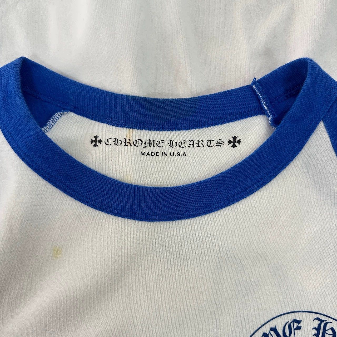 Chrome Hearts chrome hearts blue white long sleeve t-shirt Size US M / EU 48-50 / 2 - 4 Thumbnail