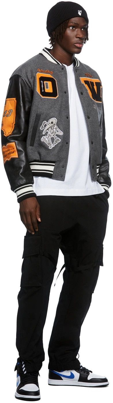 Off-White White Embroidered Cut Here Skate T-Shirt Size US M / EU 48-50 / 2 - 4 Thumbnail