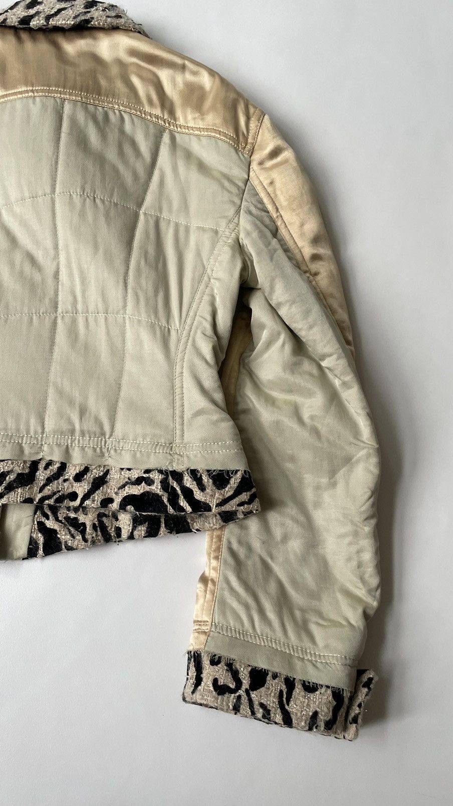 Haider Ackermann Satin Panelled Utility Jacket Size S / US 4 / IT 40 - 20 Thumbnail