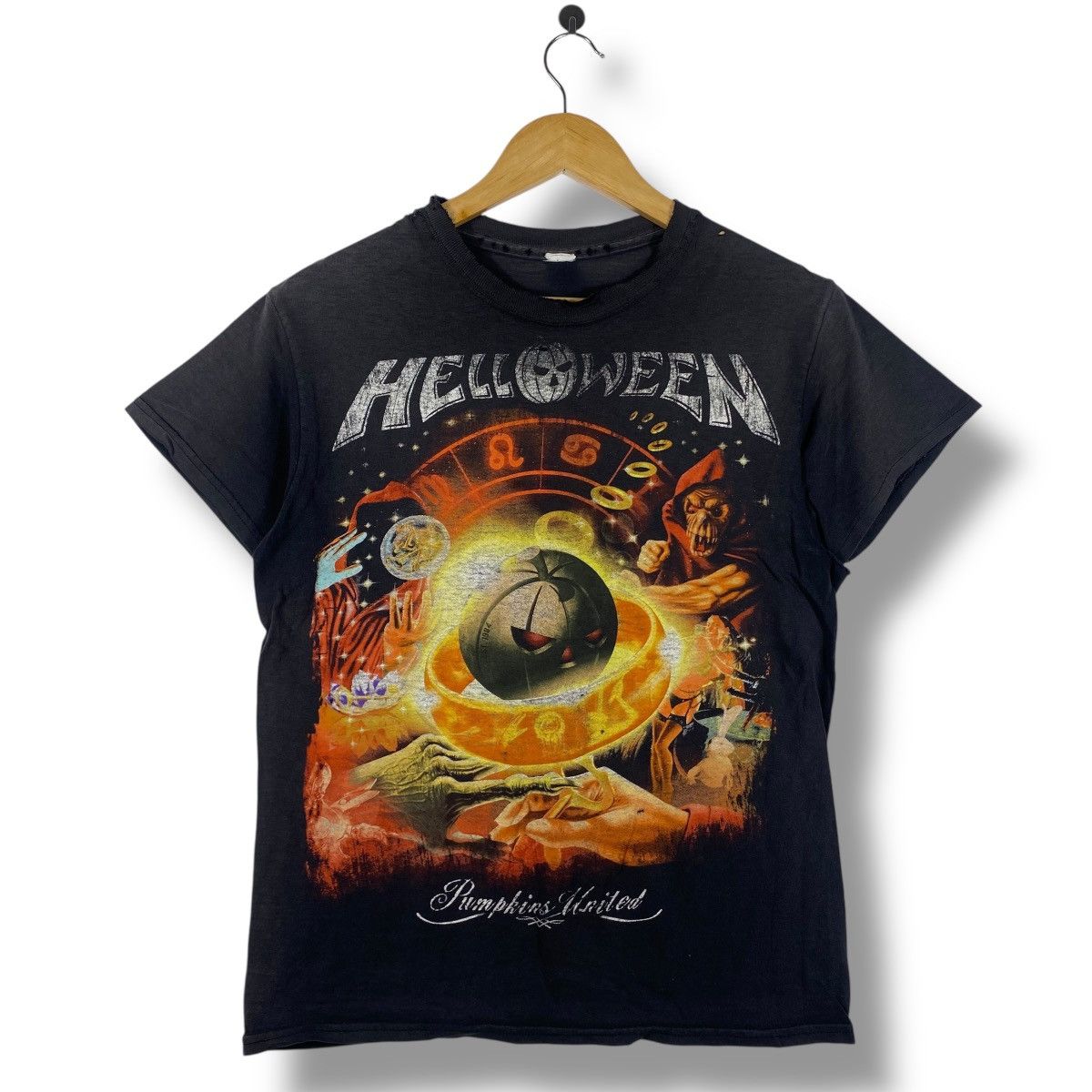 Band Tees Trash Distressed HELLOWEEN Pumpkins United Japan Tee Shirt Size US M / EU 48-50 / 2 - 1 Thumbnail