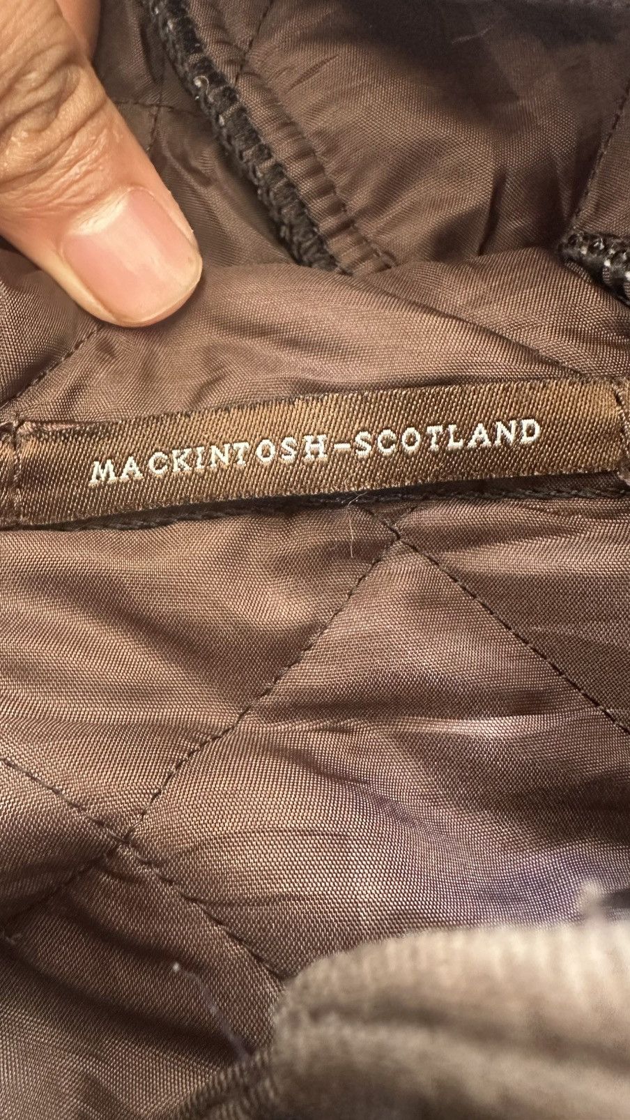 Mackintosh × Vintage VINTAGE MACKINTOSH JACKET Size US L / EU 52-54 / 3 - 4 Thumbnail