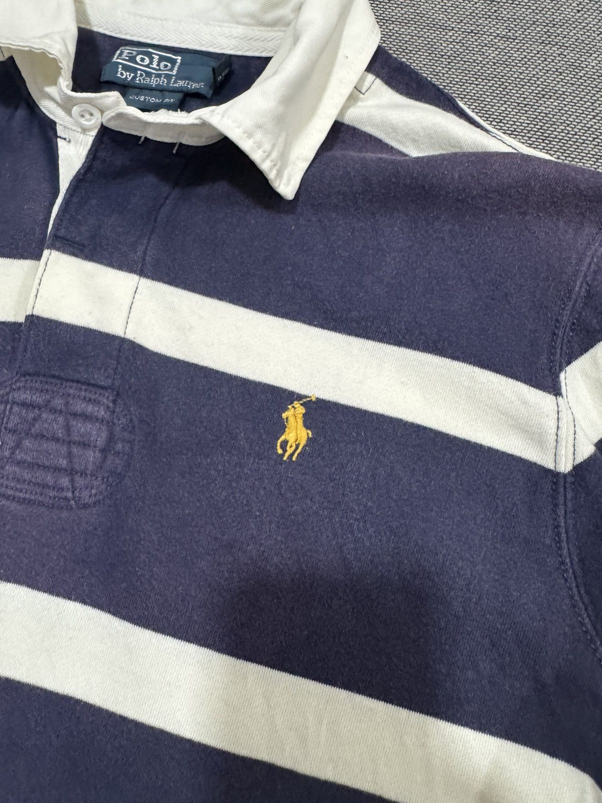 Polo Ralph Lauren Vintage Polo Ralph Lauren Longsleeve Polo Size US L / EU 52-54 / 3 - 4 Thumbnail