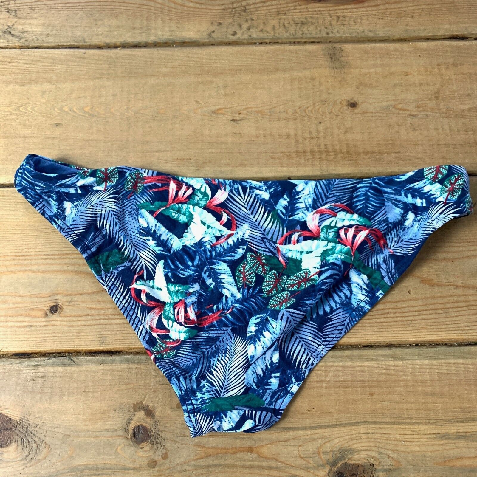 Other Cikada Australia Off Shoulder Bikini Set Blue Tropical Swim Size M / US 6-8 / IT 42-44 - 7 Thumbnail