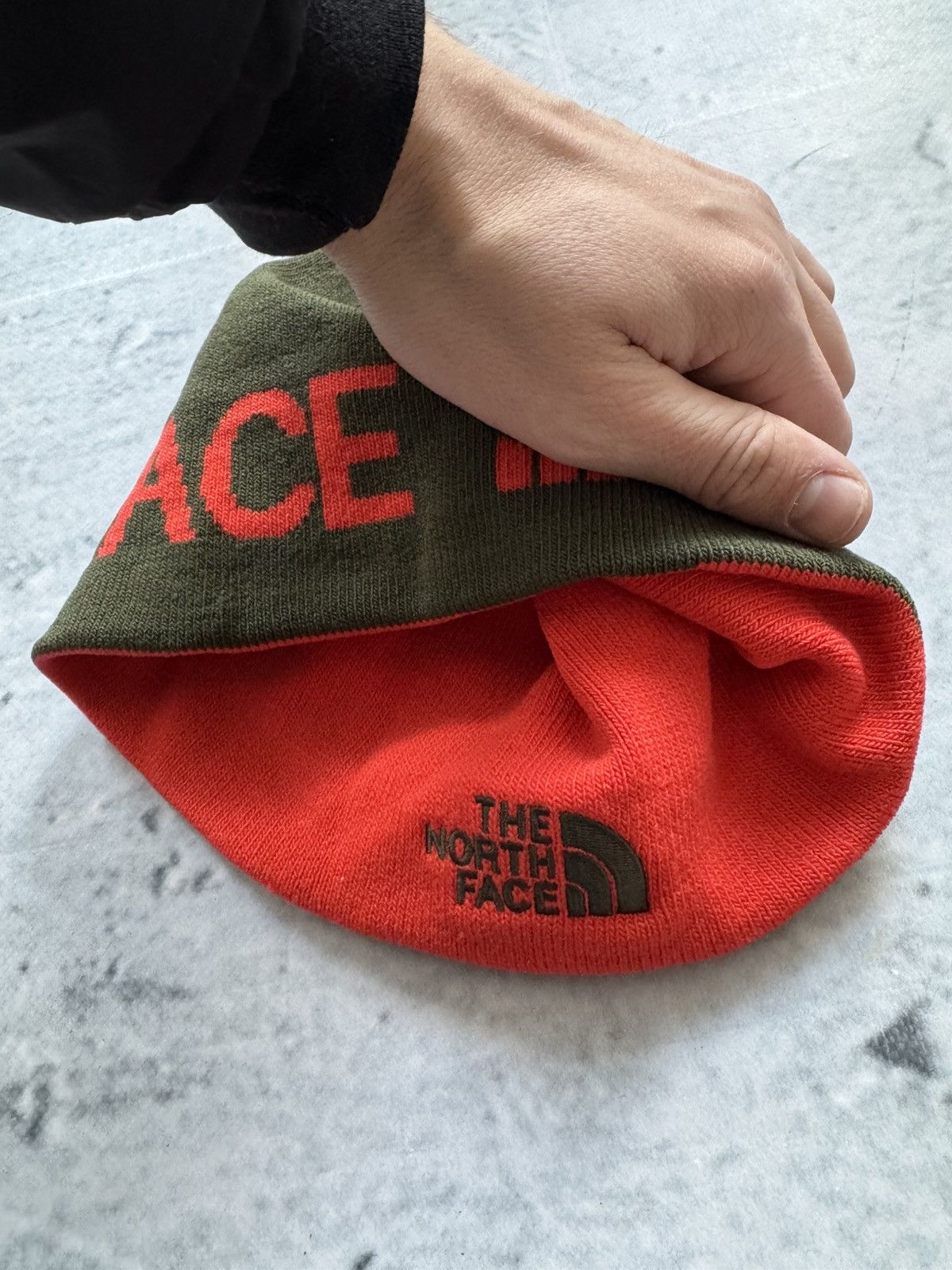 The North Face Vintage The North Face two sided outdoor hat rare beanie Size ONE SIZE - 2 Thumbnail