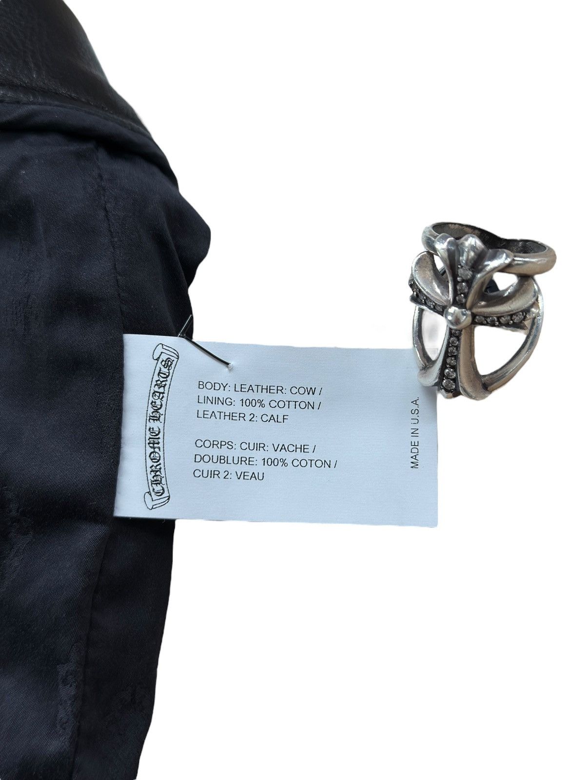 Chrome Hearts Chrome Hearts St.Barth Exclusive Leather FleurKnee Carpenter Size US 36 / EU 52 - 12 Thumbnail