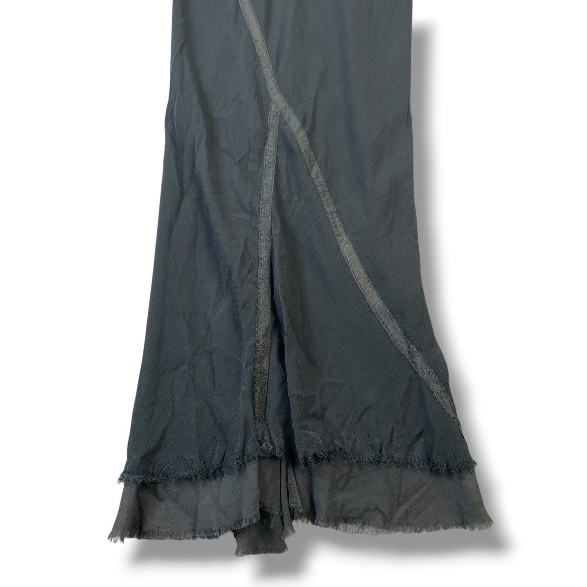 Rick Owens RICK OWENS TWO LAYERS SILK SLEEVELESS MAXI DRESS Size M / US 6-8 / IT 42-44 - 14 Thumbnail