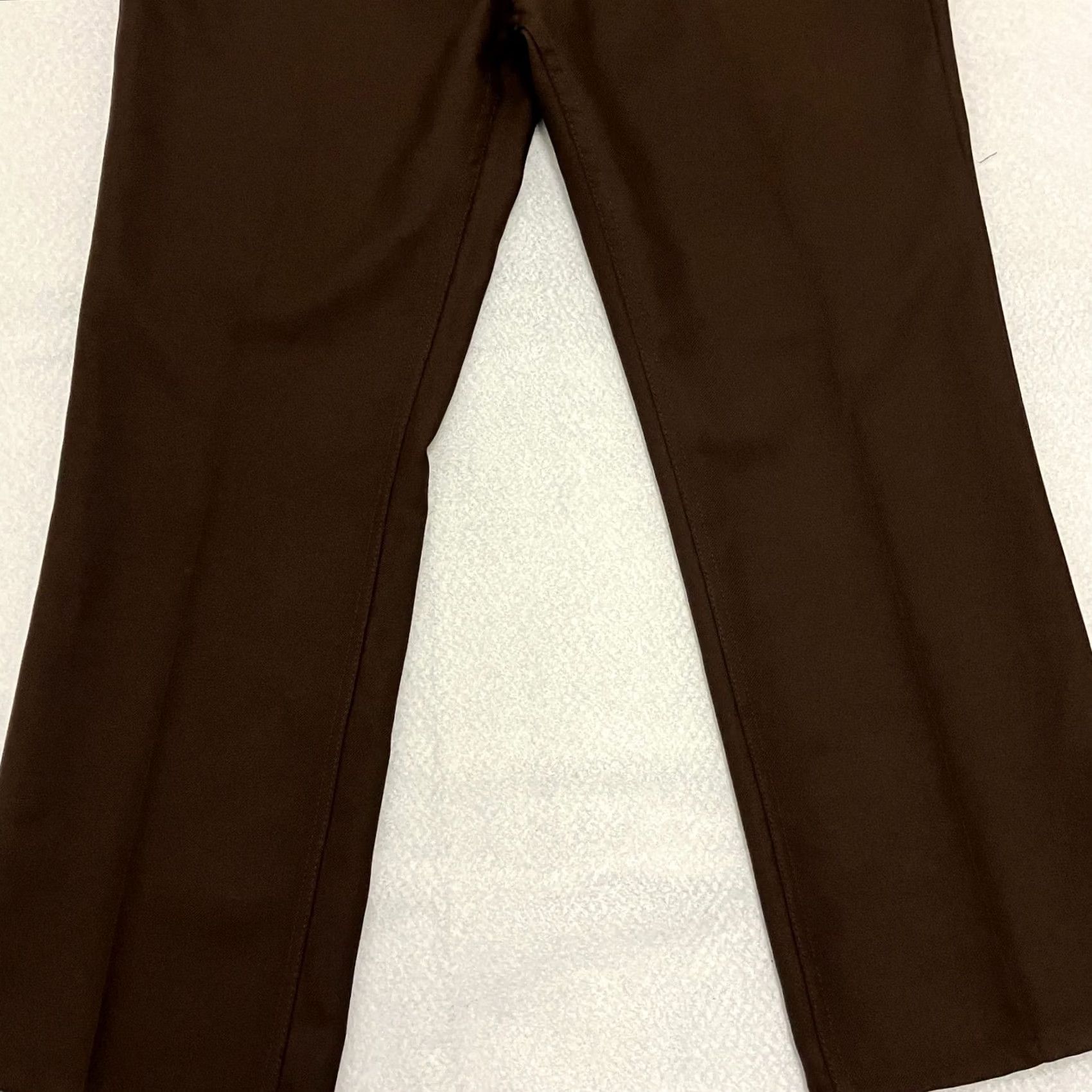 Wrangler Vintage Wrangler Trousers 40W 30L Brown Straight Leg 82BN Smart Casual Mens Size US 40 / EU 56 - 4 Thumbnail