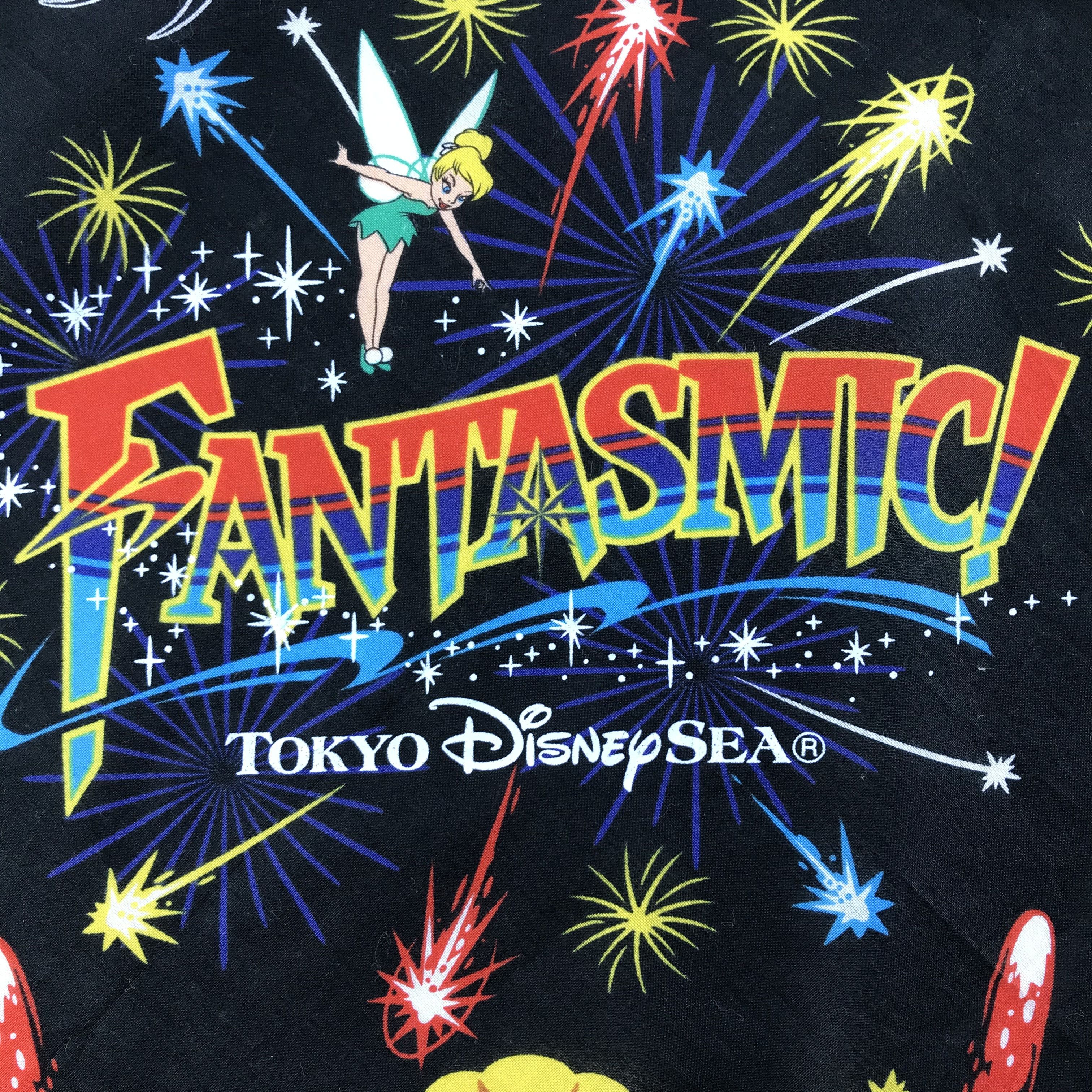 Disney × Vintage Tokyo Disney Bandana / Handkerchief / Neckerchief - S1928 Size ONE SIZE - 3 Thumbnail
