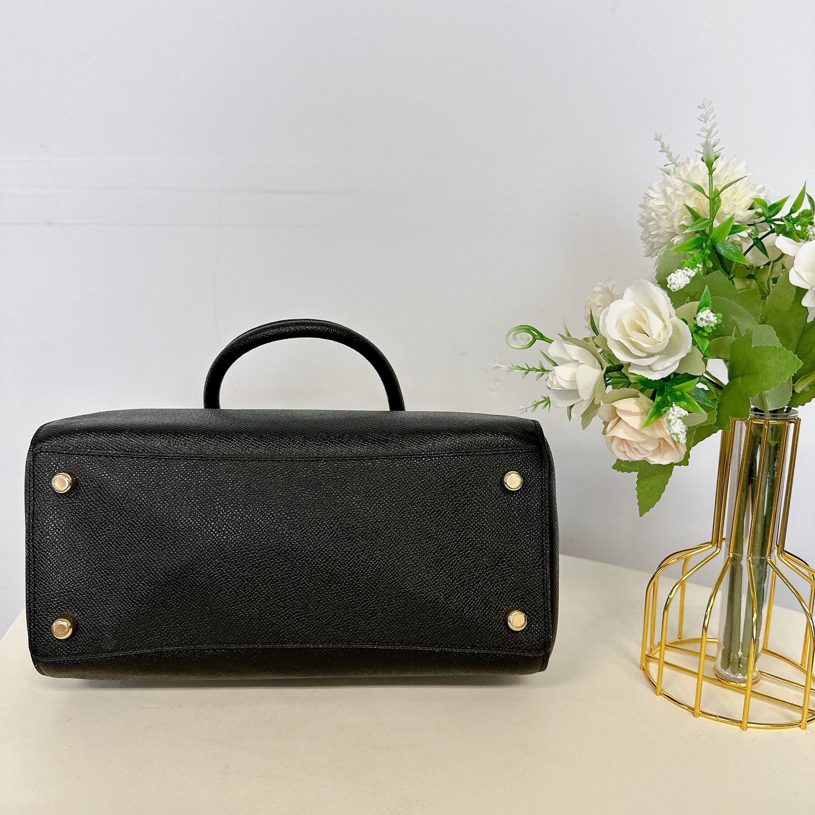 Coach Coach F79946 Rowan Satchel IN BLACK Size ONE SIZE - 5 Thumbnail