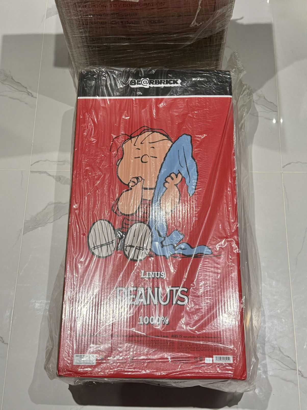 Medicom Toy Bearbrick Linus 1000% Size ONE SIZE - 4 Thumbnail