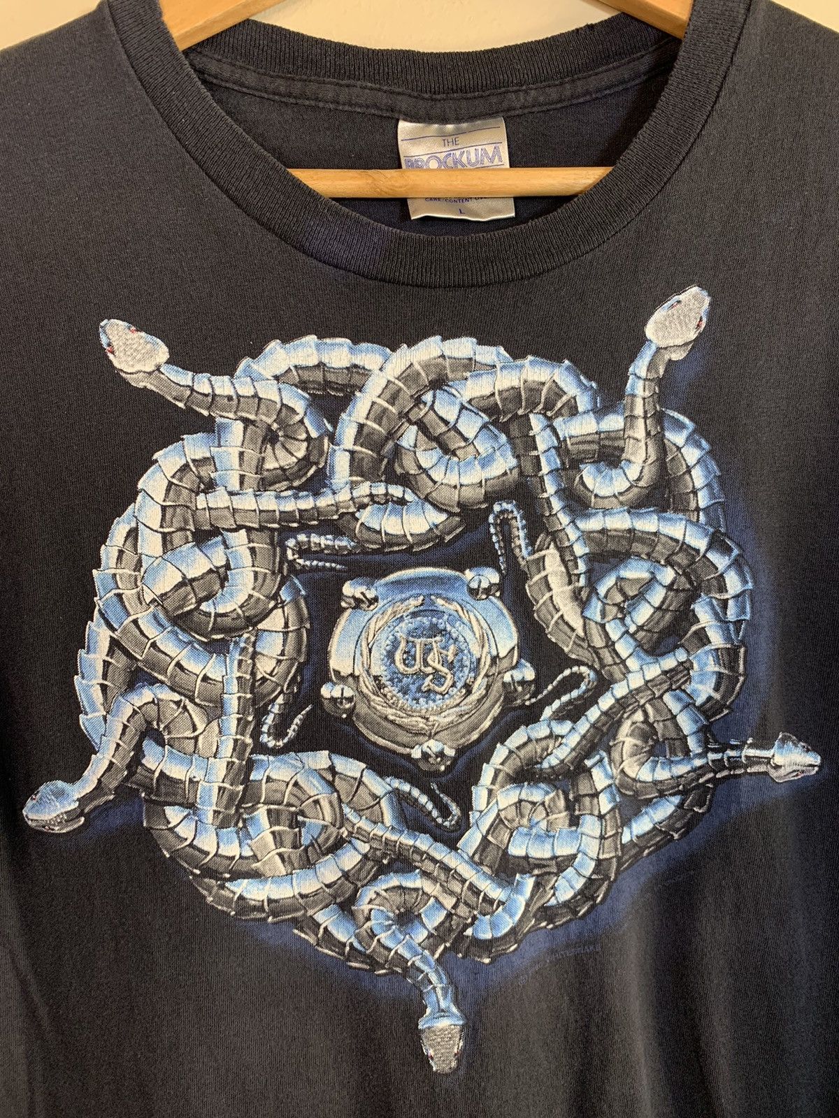 Band Tees *RARE* Vintage 1990 Whitesnake Tour Single Stitch T-Shirt L Size US L / EU 52-54 / 3 - 3 Thumbnail