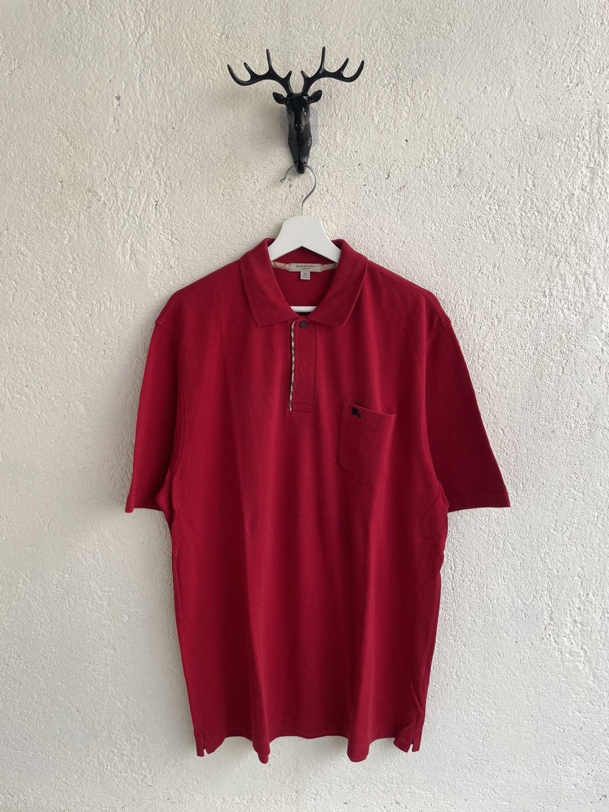 Burberry Burberry Vintage Polo Shirt Embroidery Novacheck Hysteric Size US XXL / EU 58 / 5 - 1 Thumbnail