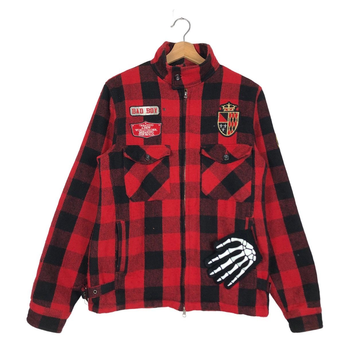 Japanese Brand 🔥90’s Riot Riot Punk Design Bondage Bad Boy Rider Jacket Size US L / EU 52-54 / 3 - 2 Thumbnail