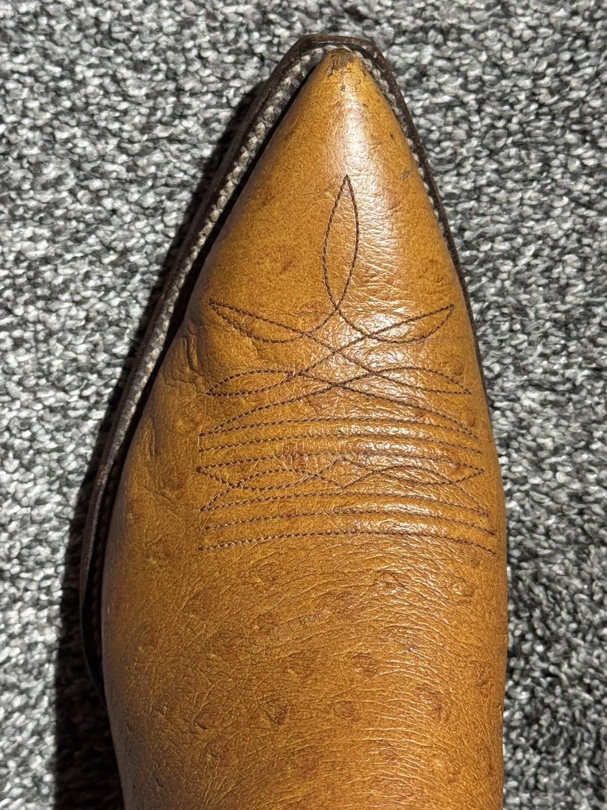 Nocona Boots Exotic Early 60s Nocona Men's Cowboy Boots Size 9B The Big O Size US 9 / EU 42 - 10 Thumbnail