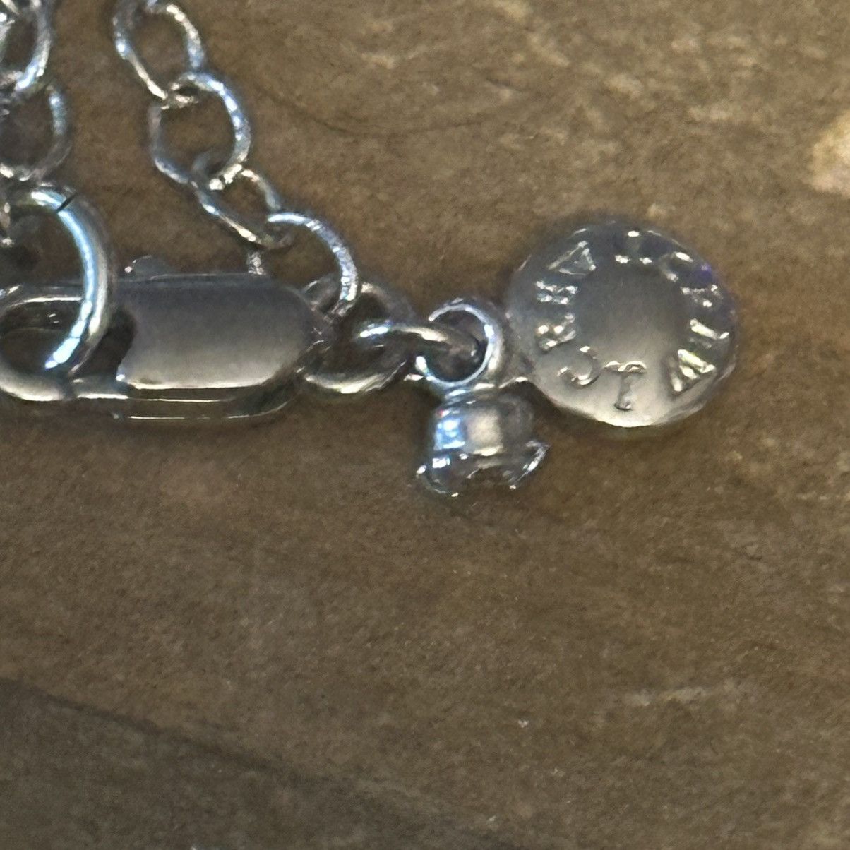 J.Crew J. Crew silver paved crystal ball & beads pendant necklace Size ONE SIZE - 5 Thumbnail