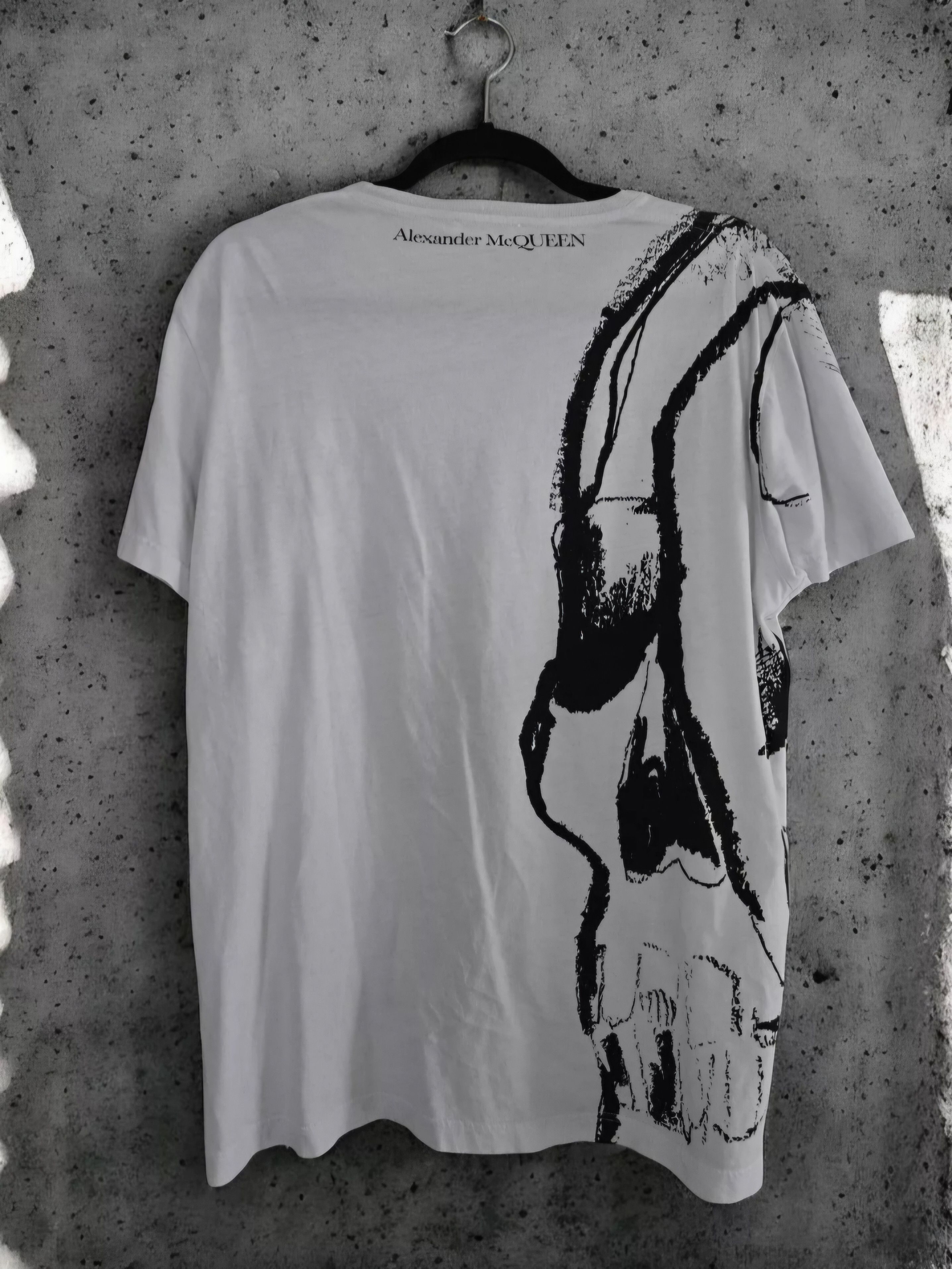 Alexander McQueen Alexander McQueen Abstract Skull T-Shirt Size US M / EU 48-50 / 2 - 2 Thumbnail