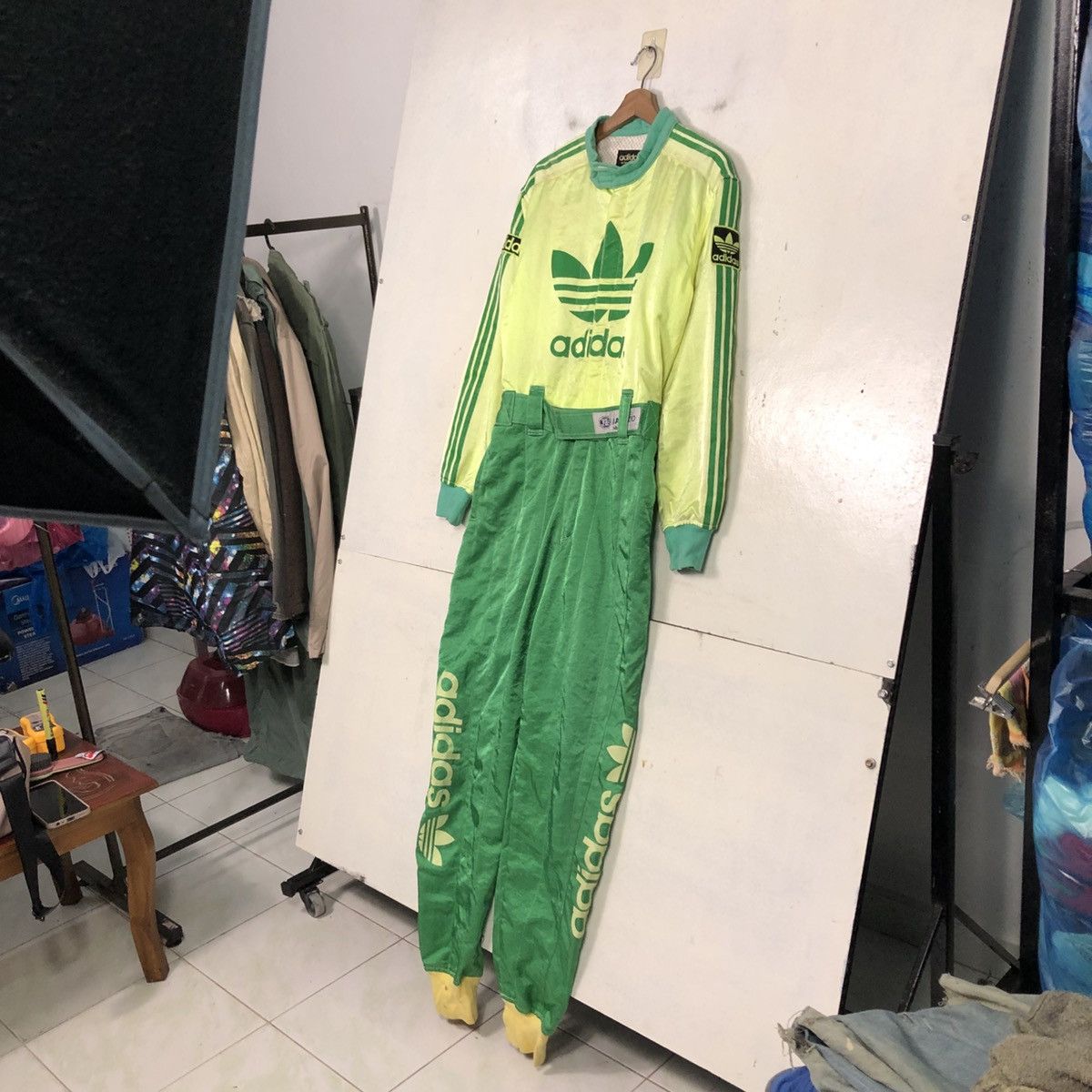 Adidas Vintage Coverall Adidas Racing Gear Size US 30 / EU 46 - 2 Thumbnail