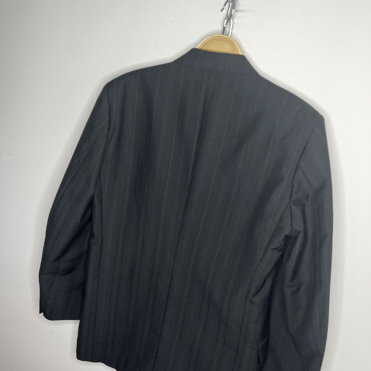 Yves Saint Laurent 90S VINTAGE YSL POUR HOMME DOUBLE BREASTED BLAZER SUIT Size 42R - 11 Thumbnail