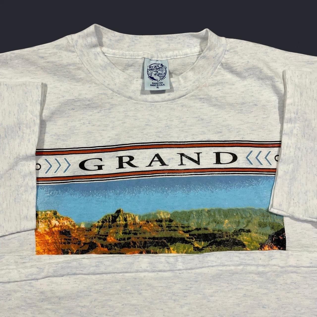 Vintage Vintage 90’s Grand Canyon Richard Jefferies T-Shirt Size US XL / EU 56 / 4 - 4 Thumbnail
