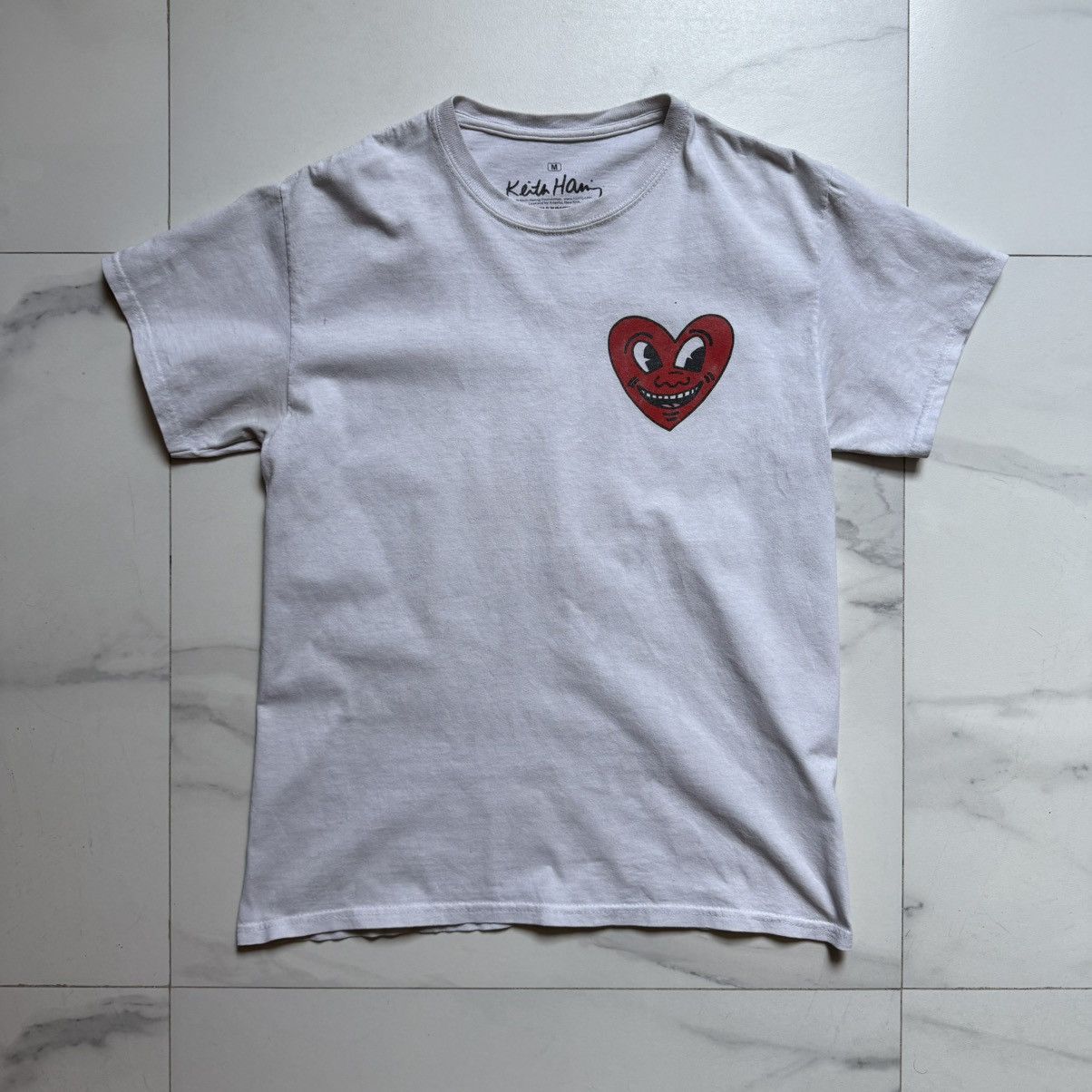 Keith Haring Keith Haring Heart T-Shirt Size US M / EU 48-50 / 2 - 2 Thumbnail
