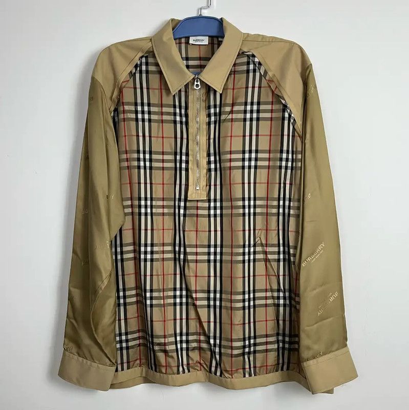 Burberry Burberry Yellow Silk Men's Jacket Size US XL / EU 56 / 4 - 1 Thumbnail