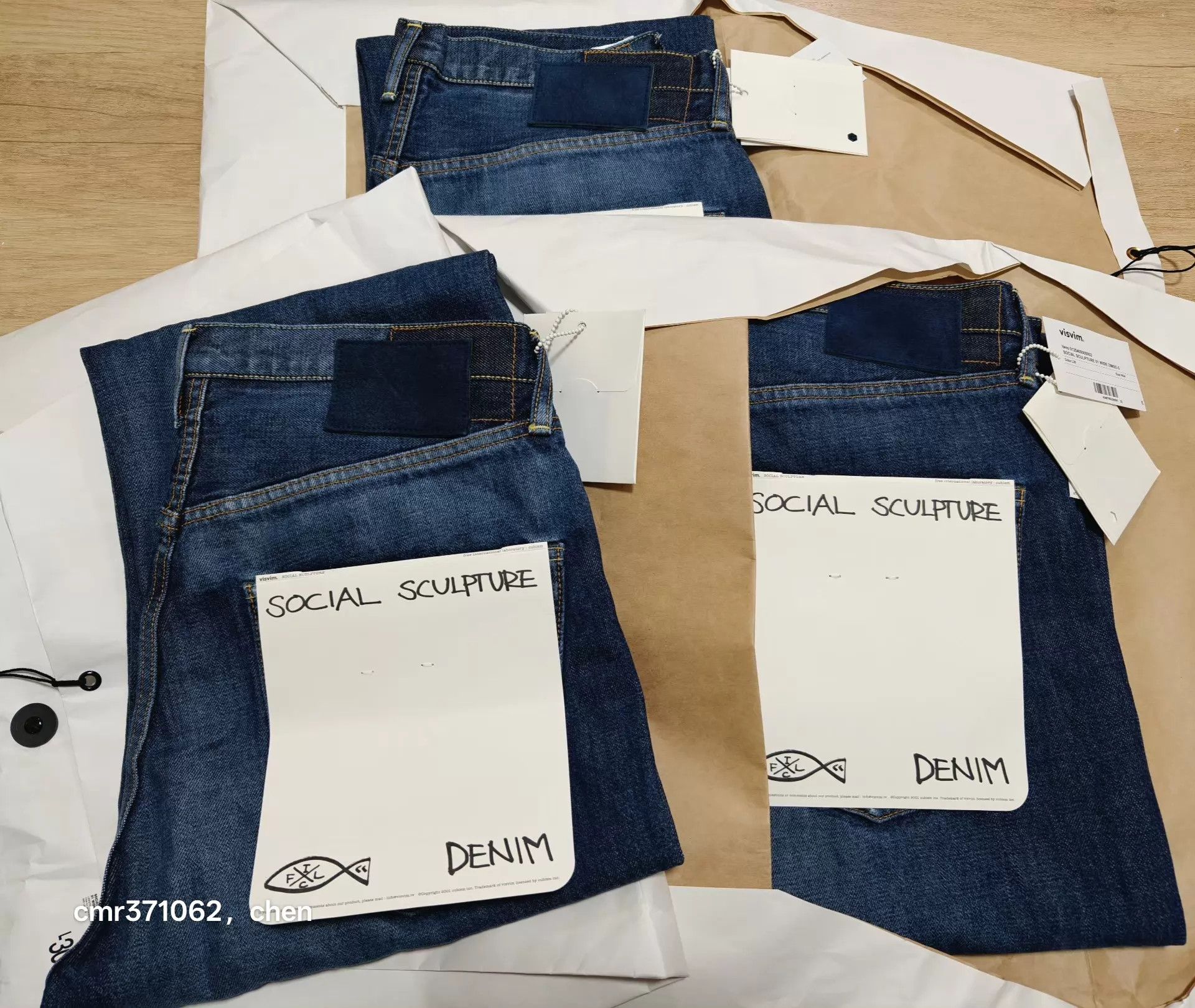 Visvim VISVIM 25AW 01 WIDE DMGD-5 Pants 15oz selvedge w30l30 Size US 30 / EU 46 - 9 Thumbnail