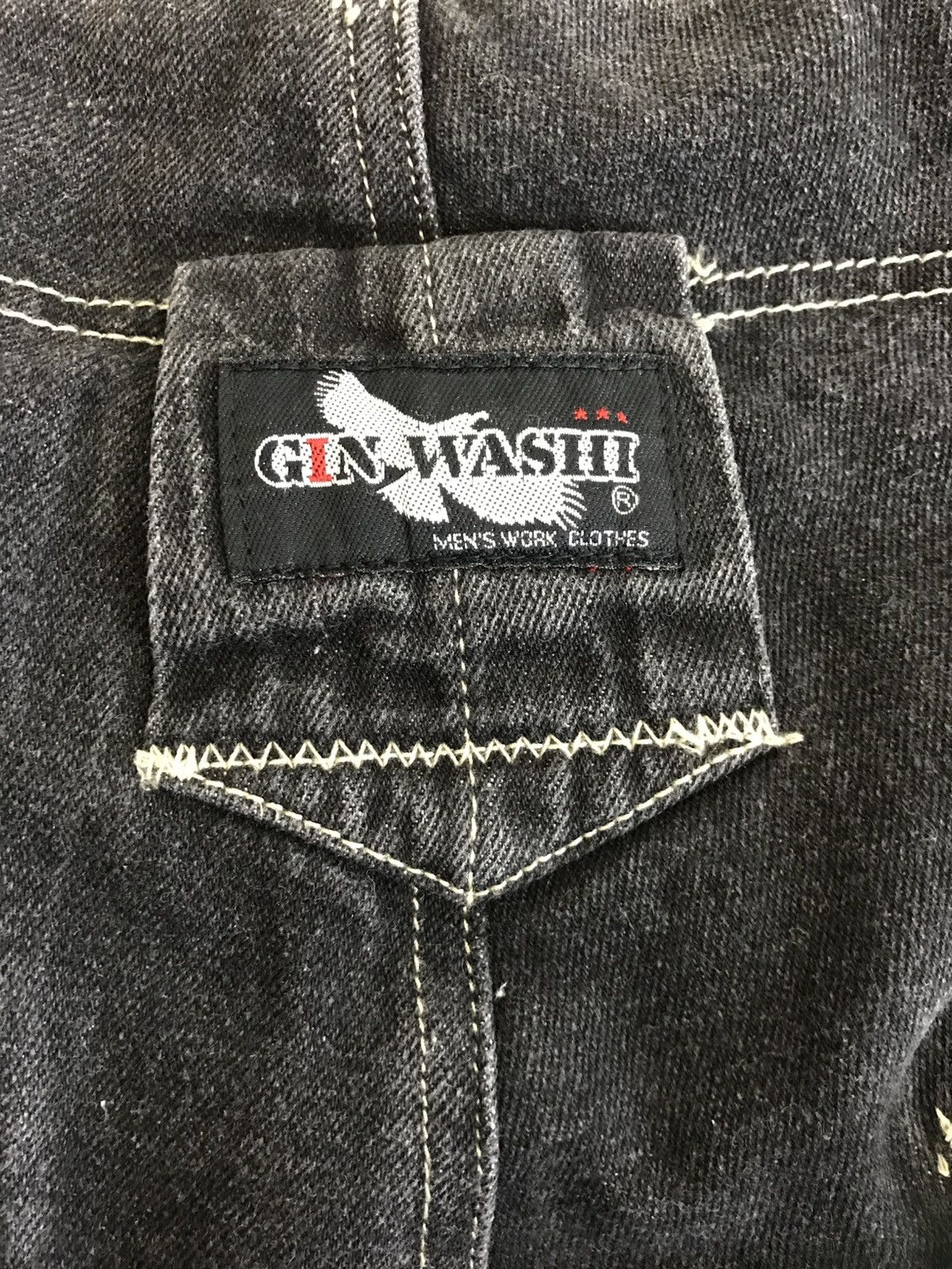 Art Comes First × Japanese Brand Avant Garde Oversized Gin Washi Balloon Denim Pants Size US 28 / EU 44 - 6 Thumbnail
