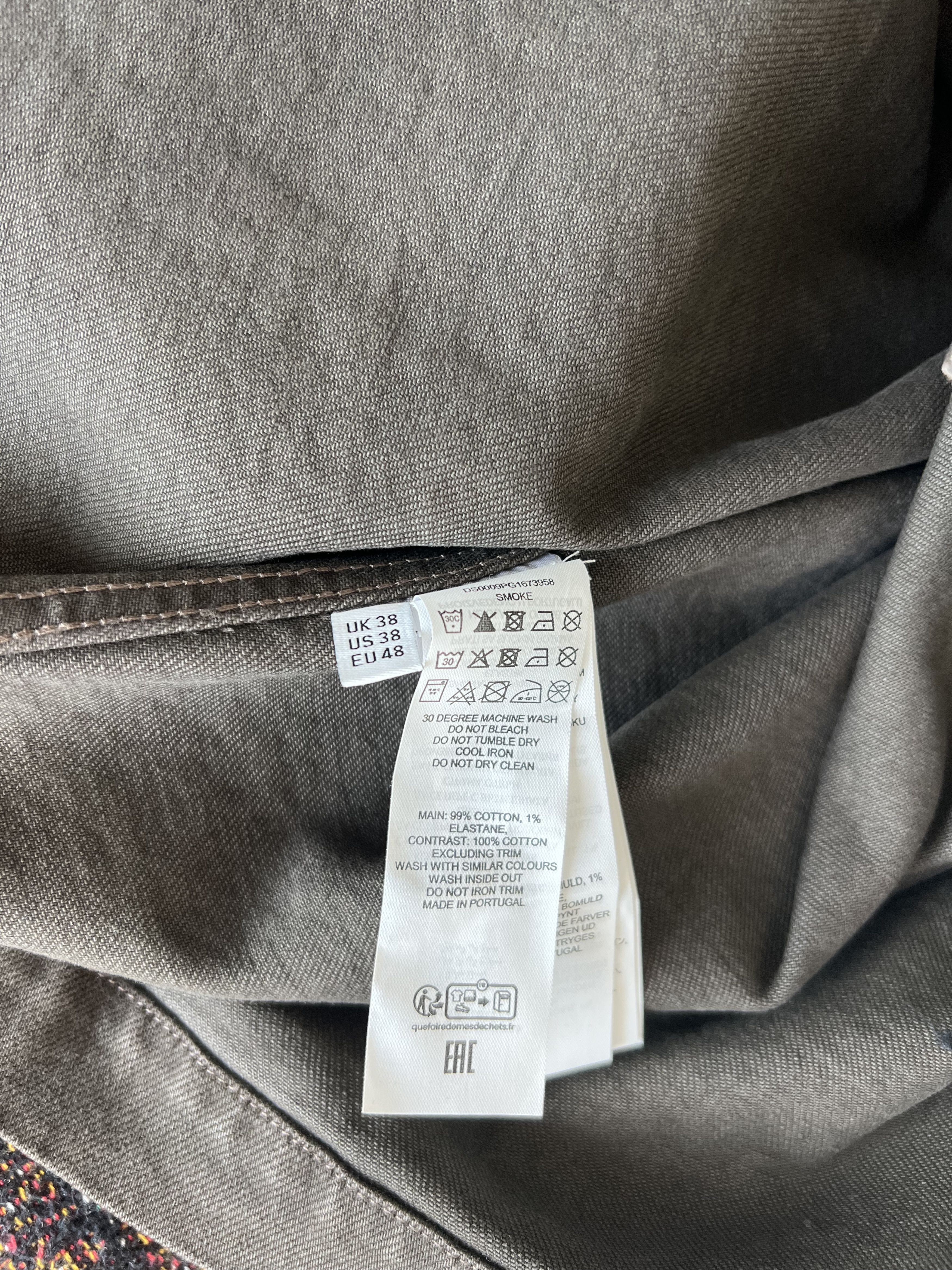 JW Anderson J.W. Anderson Oversized Contrast Cuff Denim Shirt Size US M / EU 48-50 / 2 - 9 Thumbnail