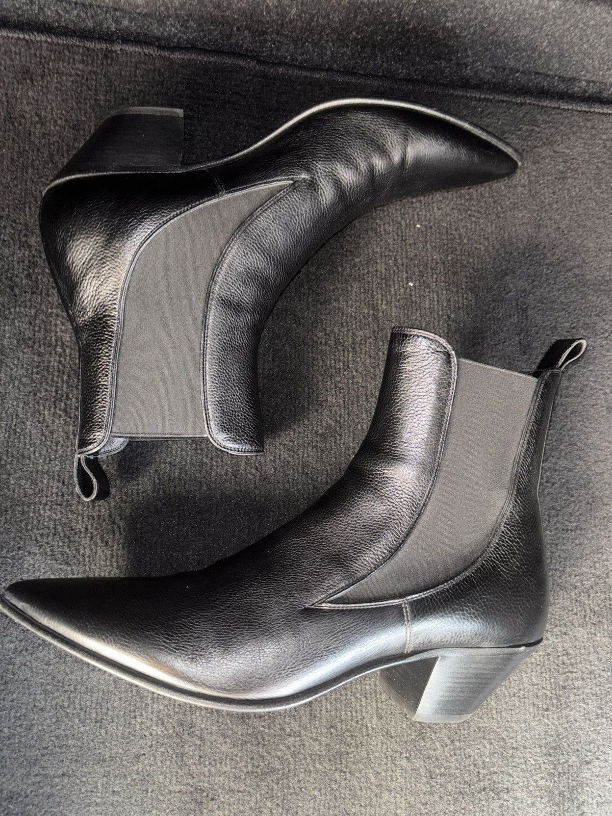 Yves Saint Laurent YVES SAINT LAURENT RIVERSIDE LEATHER 41 1/2 Size US 9.5 / EU 42-43 - 3 Thumbnail