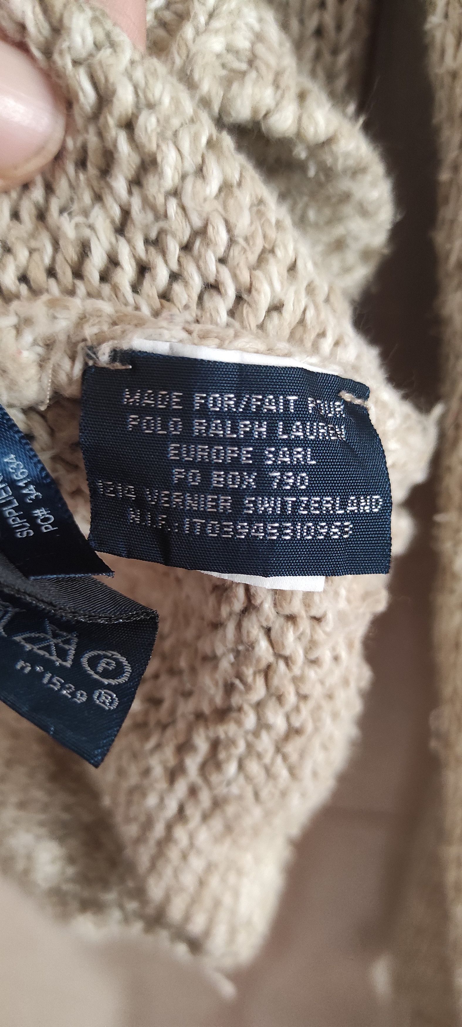 Polo Ralph Lauren × Vintage Vintage Polo Ralph Lauren American Flag RL 67 Knit Sweater Size US L / EU 52-54 / 3 - 12 Thumbnail