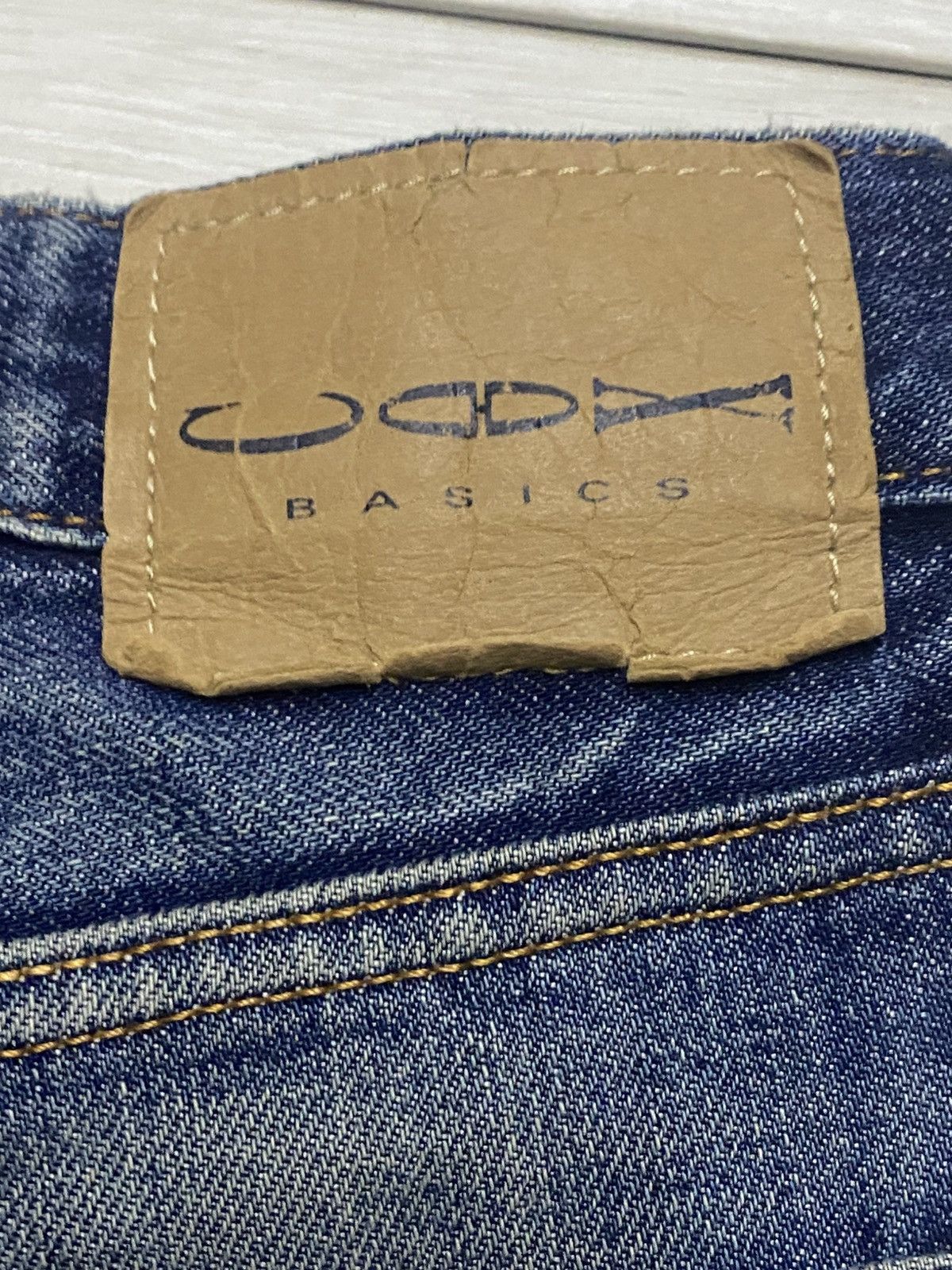 Japanese Brand Vintage Cox Casual Clothing Mud Wash Distressed Loose Jeans Size US 30 / EU 46 - 14 Thumbnail