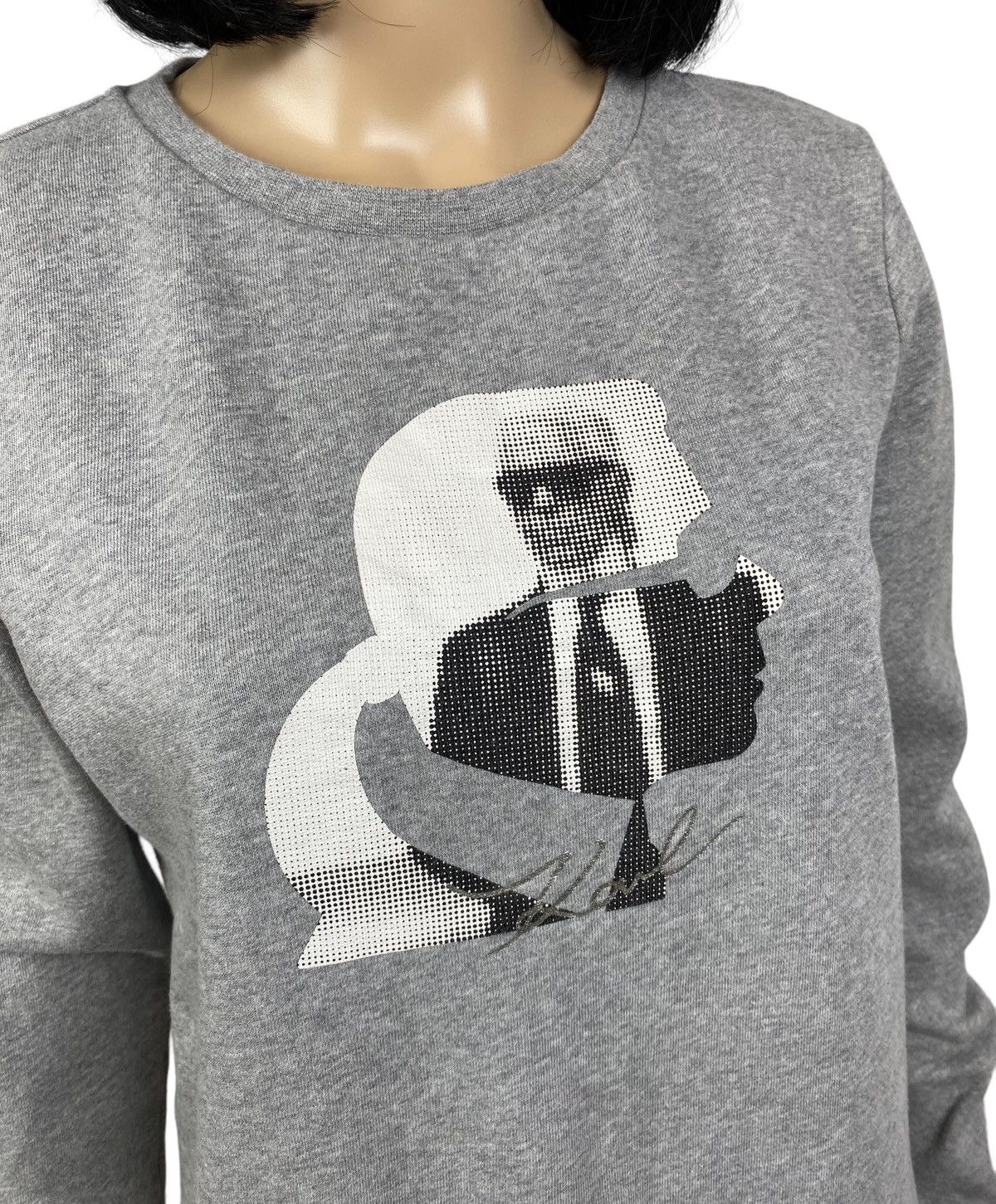 Karl Lagerfeld Karl Lagerfeld Sweatshirt Big Logo Women size M Size M / US 6-8 / IT 42-44 - 6 Thumbnail