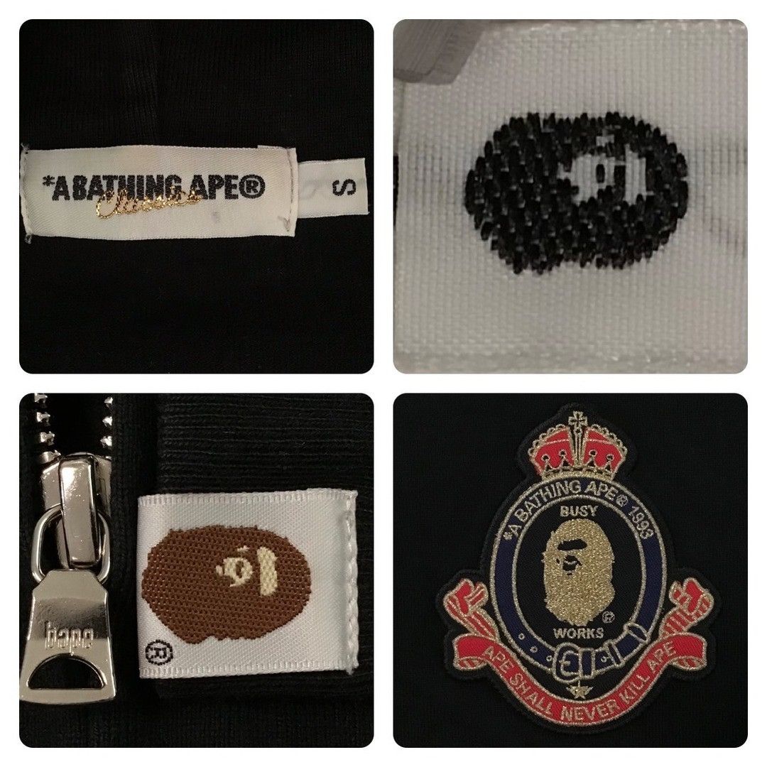 Bape BAPE LOGO Emblem Zip Hoodie a bathing ape NIGO Size US S / EU 44-46 / 1 - 9 Thumbnail