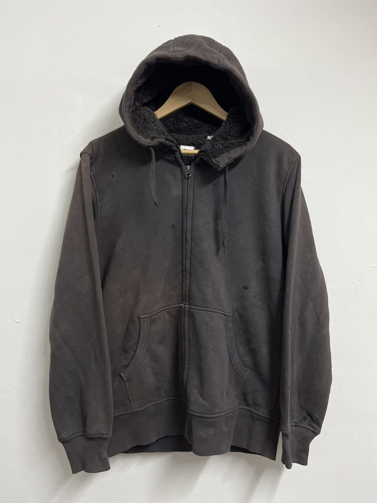 Japanese Brand uniqlo perfect faded distressed homeless hoodie Size US L / EU 52-54 / 3 - 2 Thumbnail