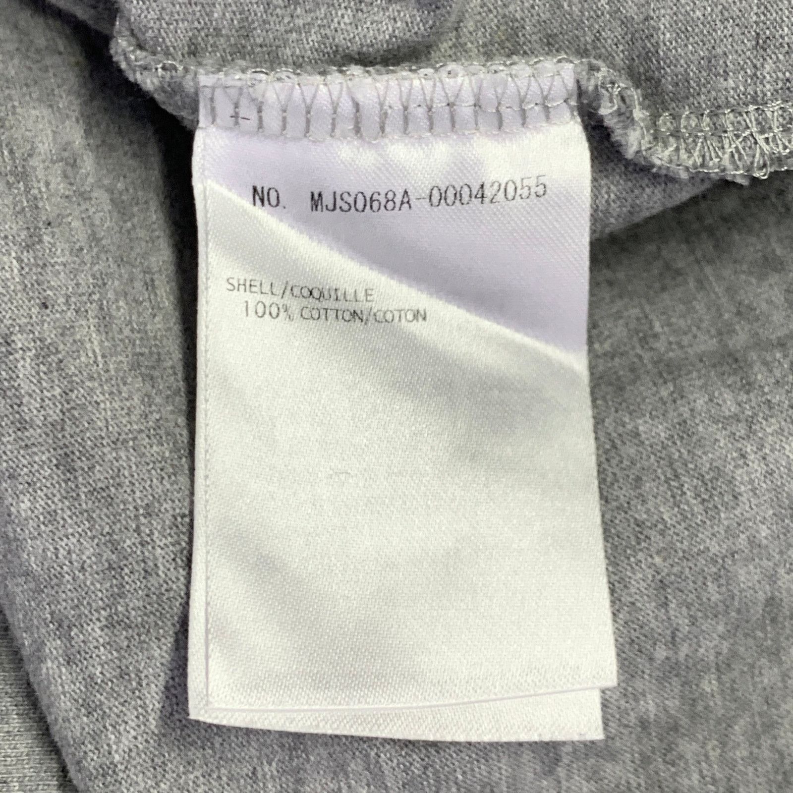 Thom Browne THOM BROWNE Size S Grey Cotton Crew Neck Long Sleeve T-shirt Size US S / EU 44-46 / 1 - 7 Thumbnail