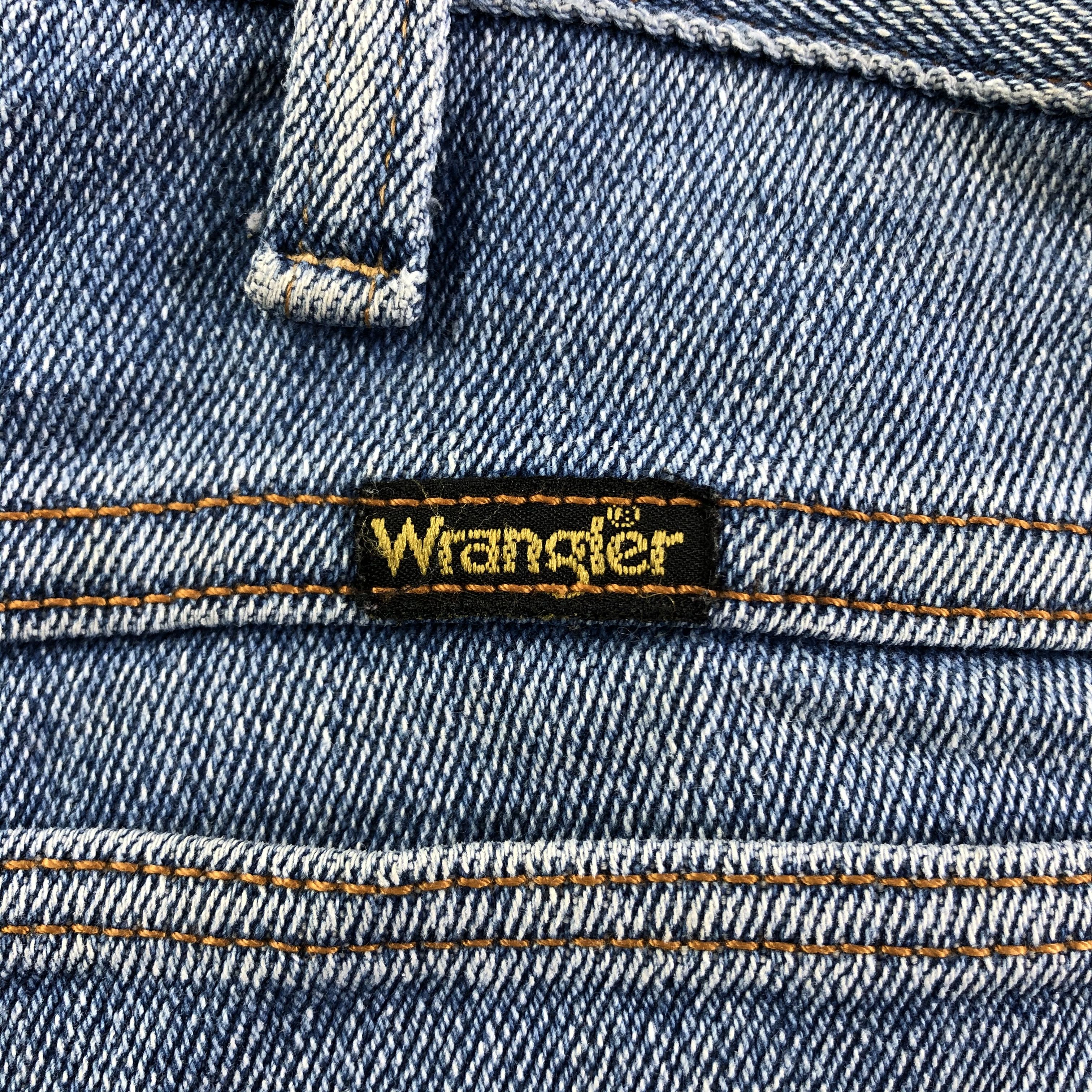 Vintage Vintage Blue Wash Wrangler Jeans-J2871 Size US 30 / EU 46 - 5 Thumbnail