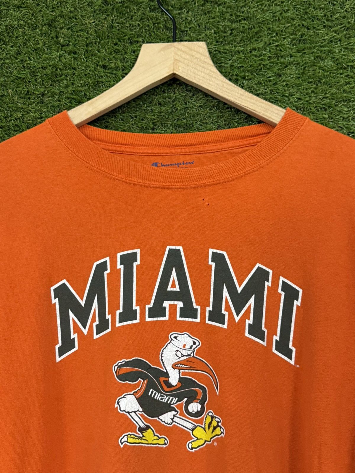 Champion Vintage University of Miami Ibis Pelican Florida Champion XL Size US XL / EU 56 / 4 - 2 Thumbnail