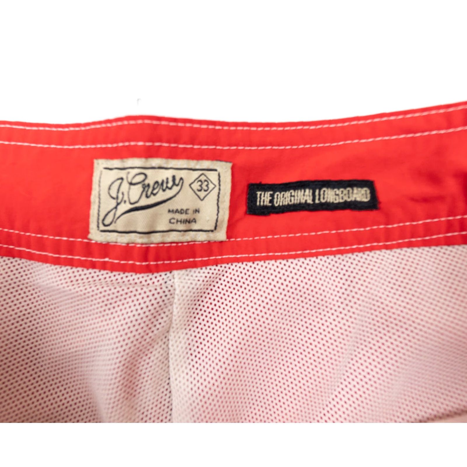 J.Crew J.CREW Men's Board Shorts 33 Blue Colorblock Swimwear Casual Outdoor Surf Size US 33 - 4 Thumbnail