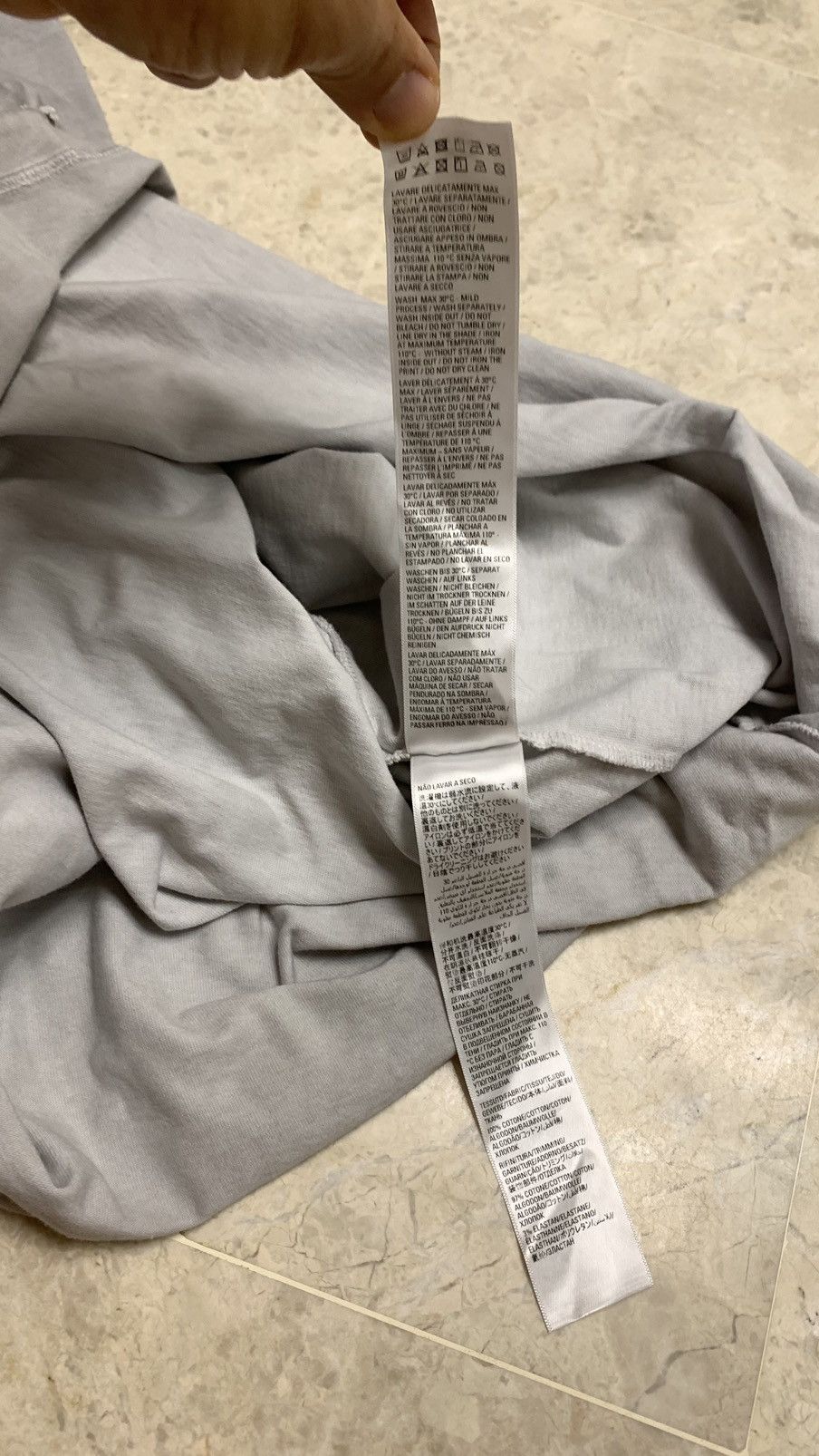 Balenciaga Balenciaga metal LS tee Size US XXL / EU 58 / 5 - 18 Thumbnail