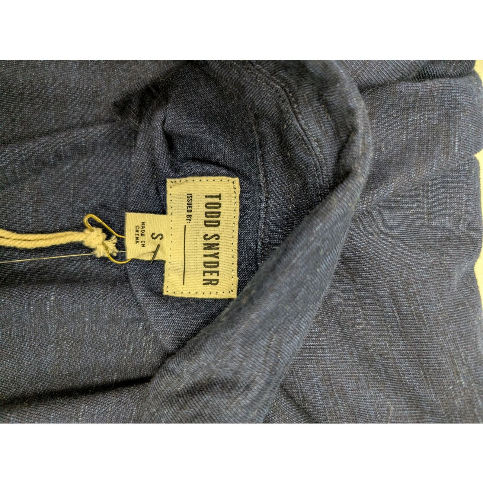 Todd Snyder o1rshd1 CC20 Polo Shirt in Navy Size US S / EU 44-46 / 1 - 12 Thumbnail