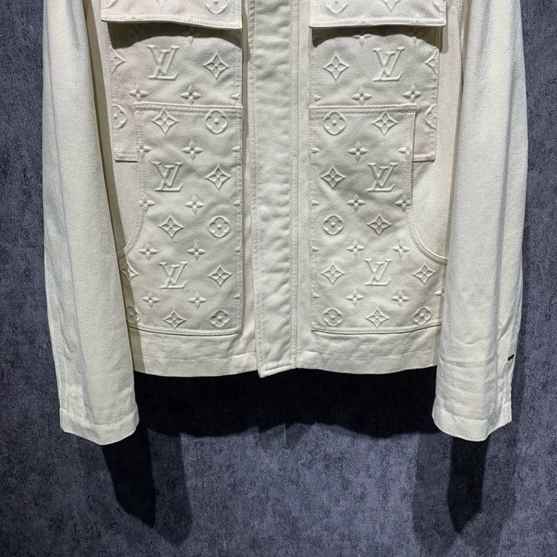 Louis Vuitton Louis Vuitton Embossed Jacket 2501-Nextarrow Size US M / EU 48-50 / 2 - 6 Thumbnail