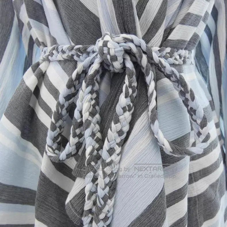 Issey Miyake Issey Miyake Stripe Knot Shirt Dress Size M / US 6-8 / IT 42-44 - 5 Thumbnail