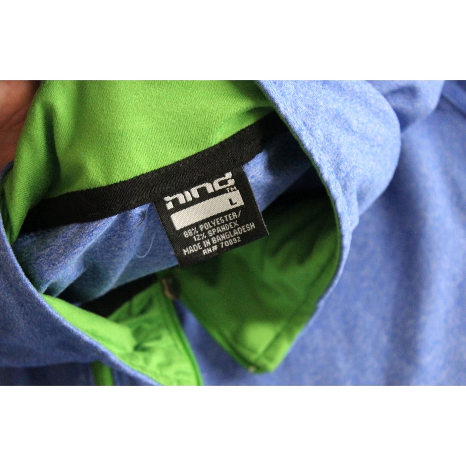 Vintage VINTAGE Hind Blue Green Zippered SWEATER Shirt Large L Size US L / EU 52-54 / 3 - 4 Thumbnail