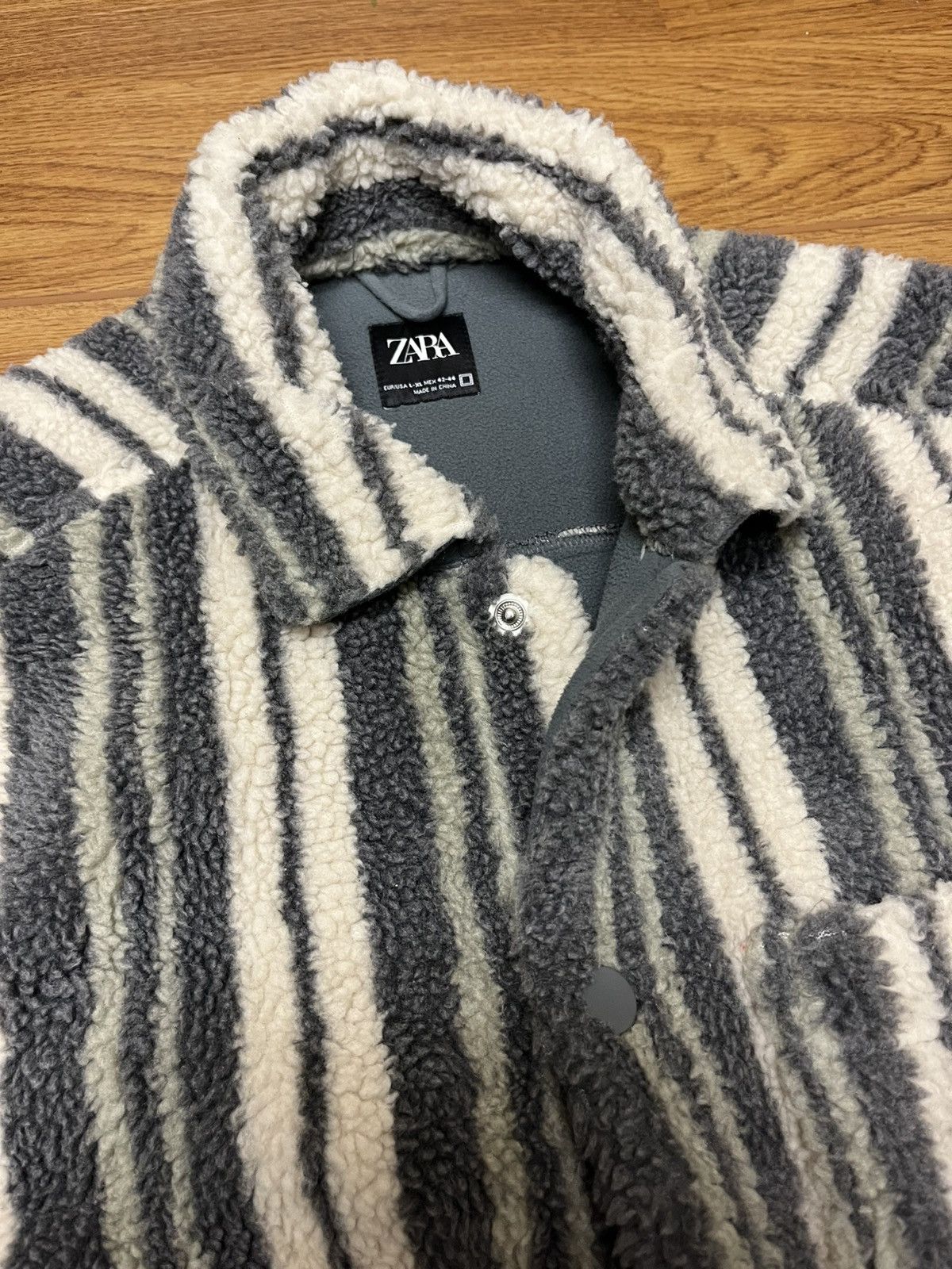 Zara Zara Oversized Jacket/Fleece Size US XL / EU 56 / 4 - 2 Thumbnail