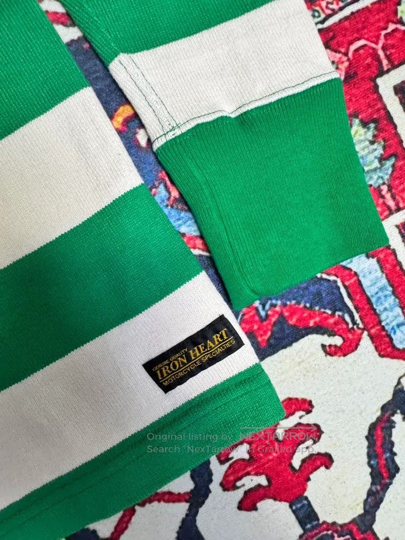 Iron Heart Iron Heart Green Prisoner Long-sleeved T-shirt Size US S / EU 44-46 / 1 - 2 Thumbnail
